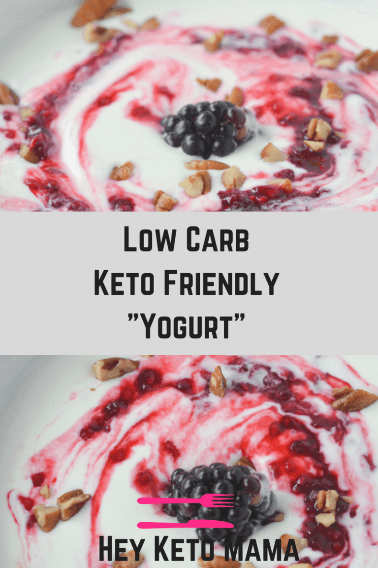 Low Carb "Yogurt" {KetoFriendly} Hey Keto Mama