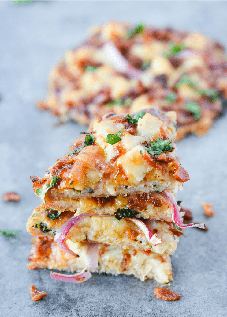 The Best Low Carb Chicken Pizza Crust