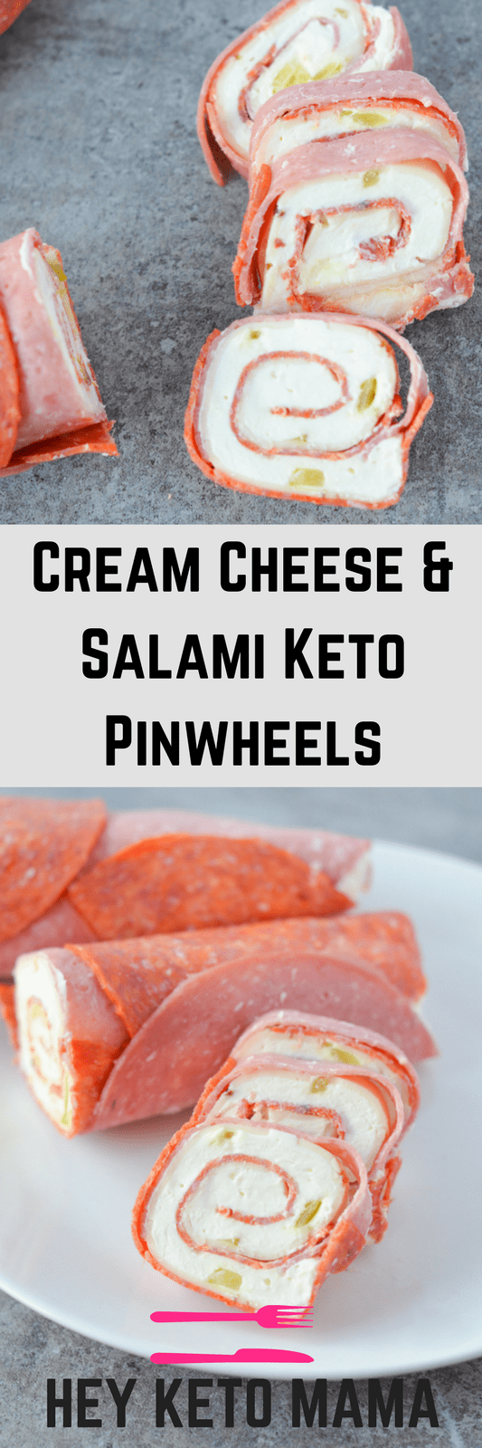 These keto pinwheels are so delicious, you won't even miss the tortilla! | heyketomama.com