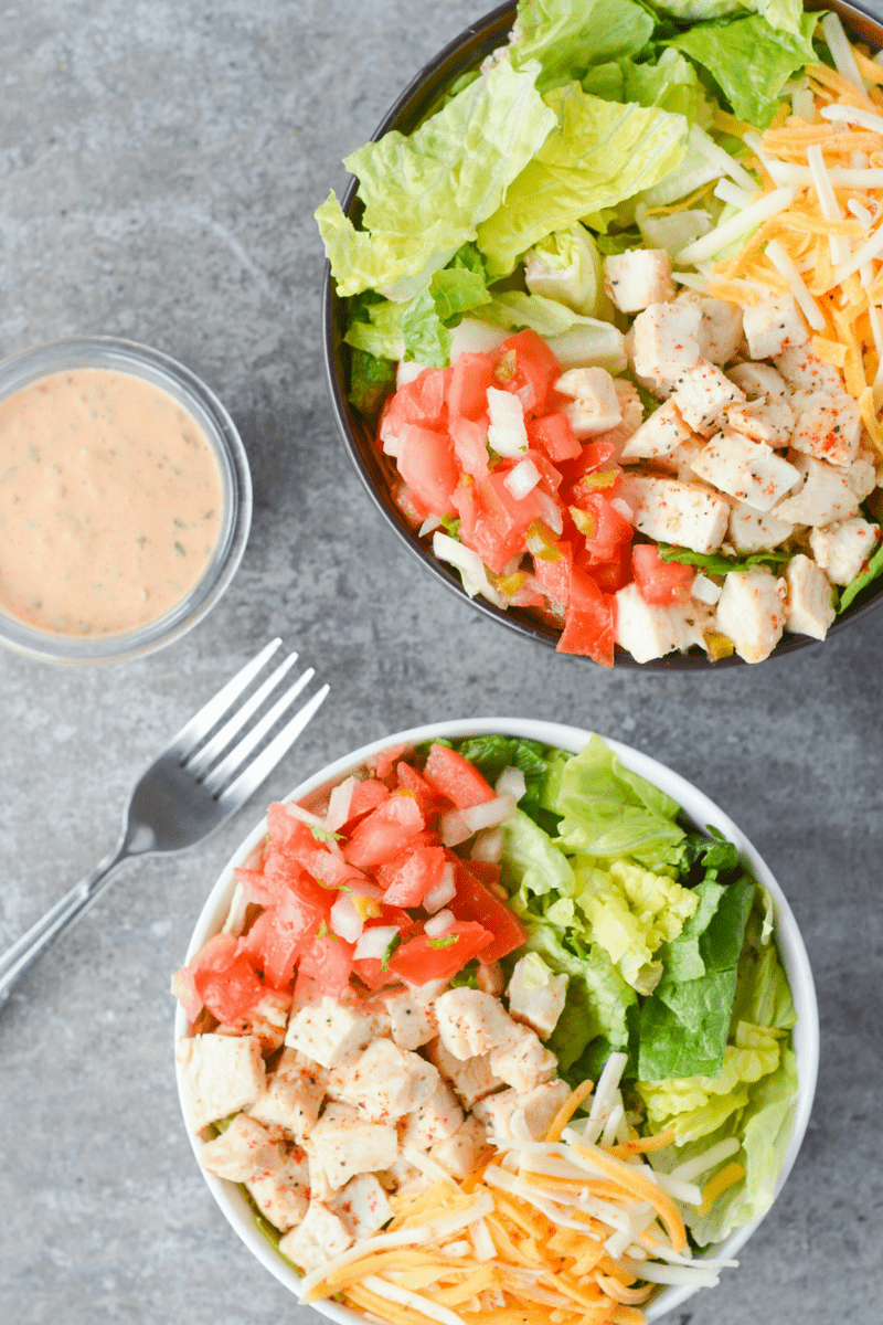The Southwest Chicken Salad is one of my all time favorites. It's crisp, refreshing, and has just the right amount of kick. | heyketomama.com
