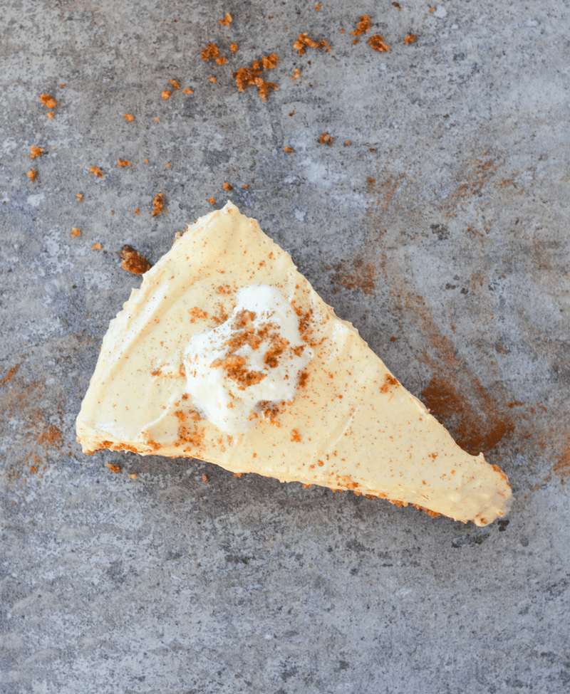 Keto Pumpkin Cheesecake is always the answer, no matter the question. Check out this easy recipe to make a Fall favorite low carb style! | heyketomama.com