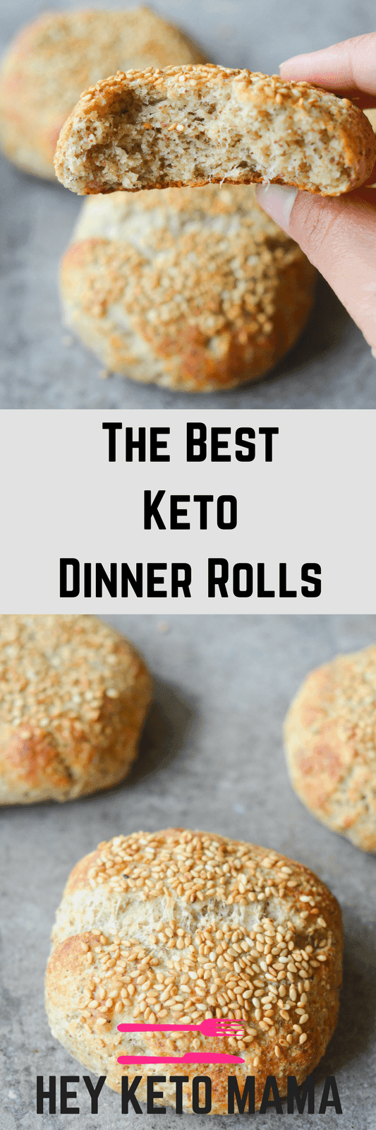 These are the best keto dinner rolls to help replace bread in your low carb lifestyle. This recipe is easy, filling, and delicious! | heyketomama.com