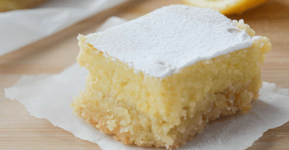 Keto Lemon Bars - Hey Keto Mama