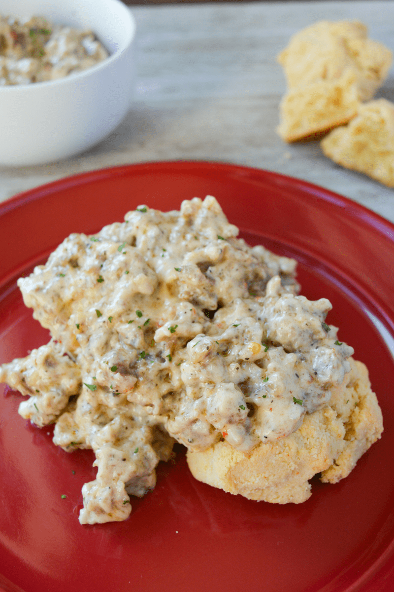 easy-keto-biscuits-and-gravy-2