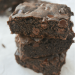 These Keto Brownies are decadent and delicious, fudgey and firm, everything a brownie should be! But the best thing these low carb brownies are is guilt free! You won't want to share them...and you won't have to! | heyketomama.com