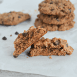 These Keto Chocolate Chip Pecan and Coconut Cookies are any low carb cookie lover's dream! They have the classic look and taste of your favorite homemade cookie, all with only 2.4g net carbs per cookie! | heyketomama.com