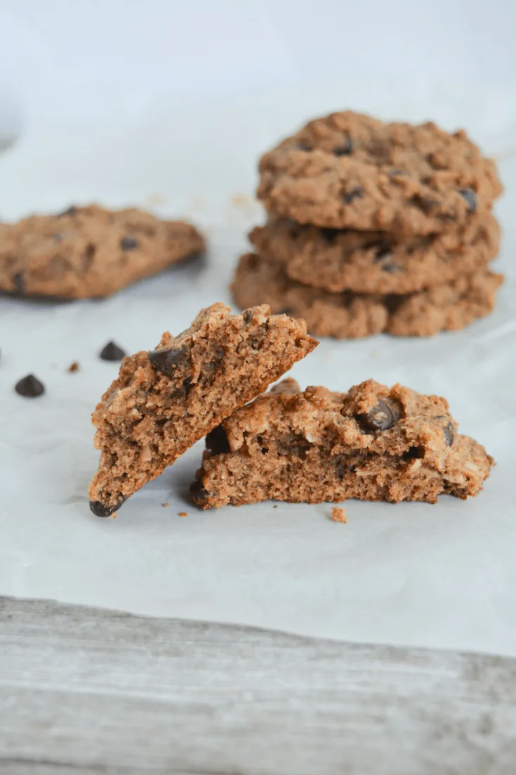 These Keto Chocolate Chip Pecan and Coconut Cookies are any low carb cookie lover's dream! They have the classic look and taste of your favorite homemade cookie, all with only 2.4g net carbs per cookie! | heyketomama.com