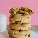 These Keto Peanut Butter Chocolate Chip Cookies are the ultimate gooey, chewy and deliciously rich low carb dessert! | heyketomama.com
