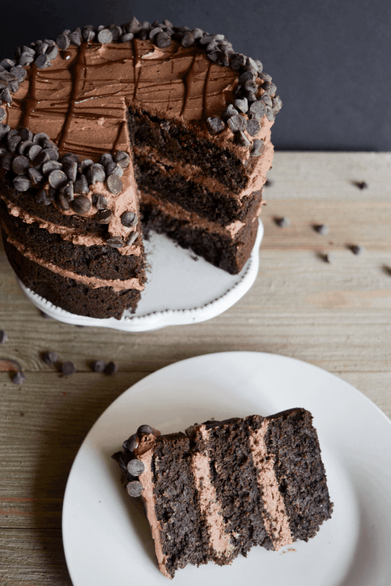 This Keto Death by Chocolate Cake is for the ULTIMATE chocolate lover! It's the perfect low carb sweet treat to satisfy your cravings! | heyketomama.com