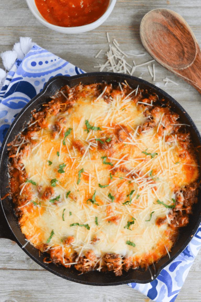 Easy Keto Lasagna Bake Ditch the Noodles! Hey Keto Mama