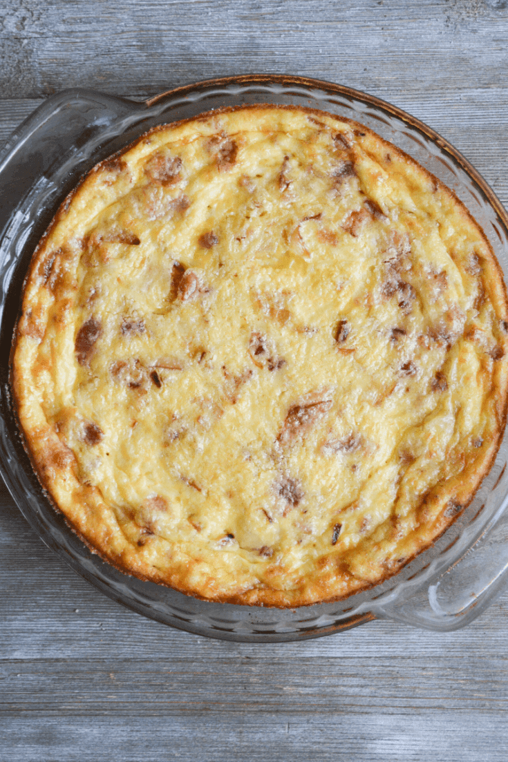 Keto Crustless Quiche Lorraine