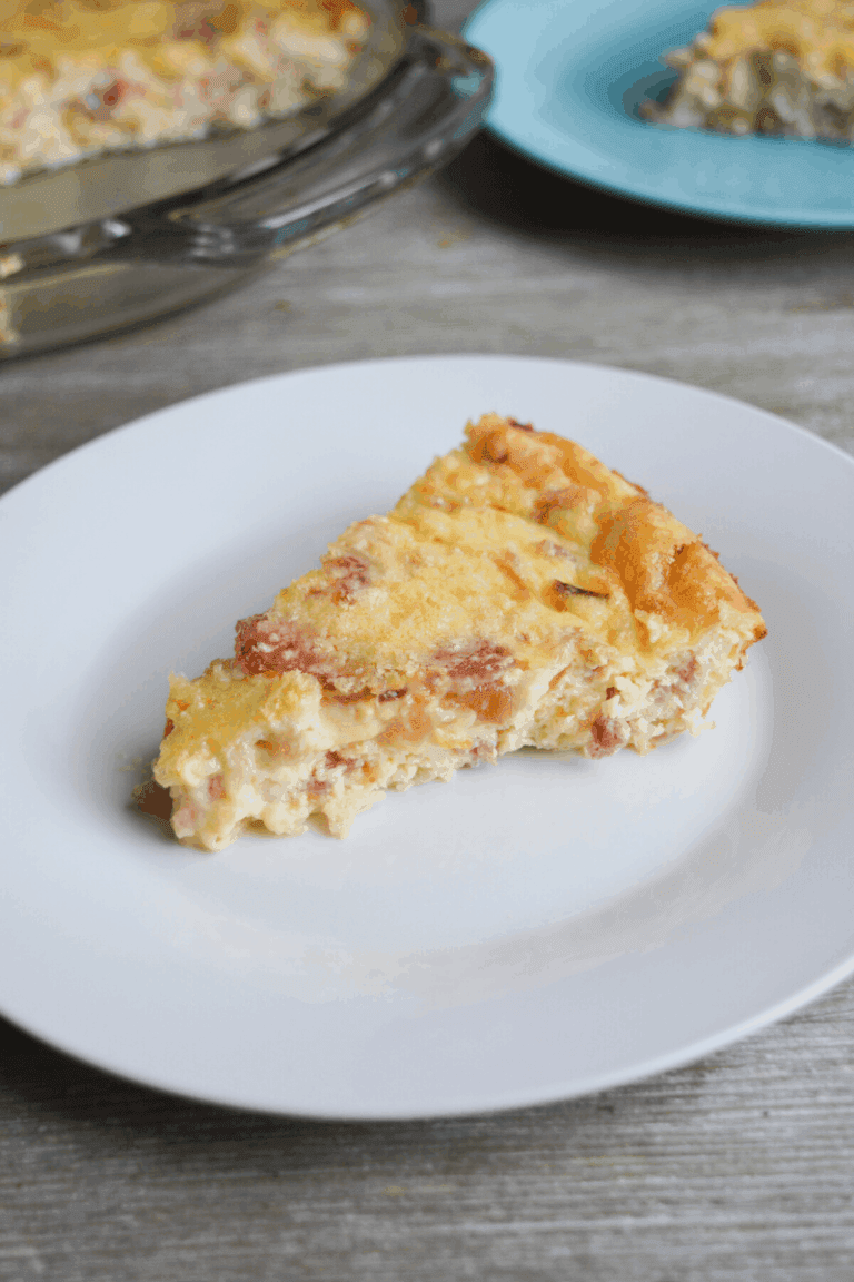 Keto Crustless Quiche Lorraine Hey Keto Mama