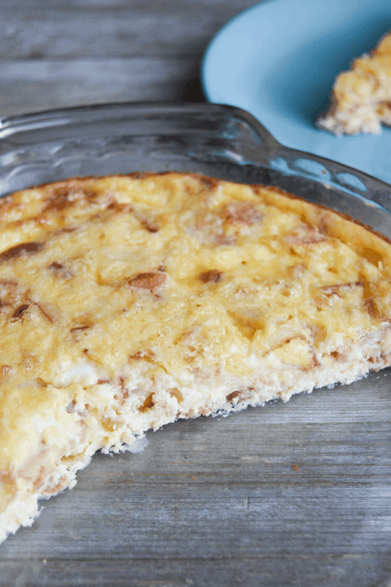 Keto Crustless Quiche Lorraine - Hey Keto Mama