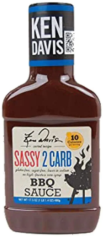 Ken Davis Sassy 2 Carb BBQ Sauce
