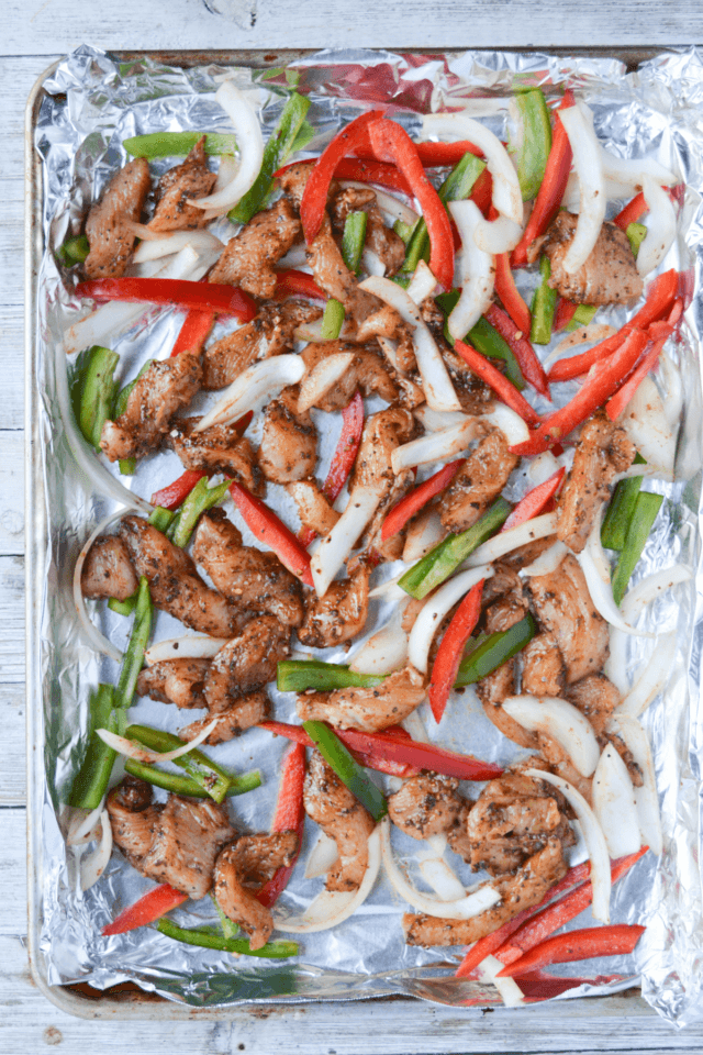 Sheet Pan Chicken Fajitas Easy and Low Carb Hey Keto Mama