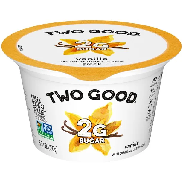 two good brand vanilla greek yogurt