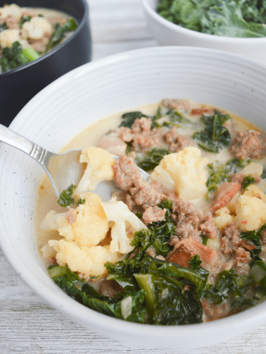 Keto Zuppa Toscana Soup