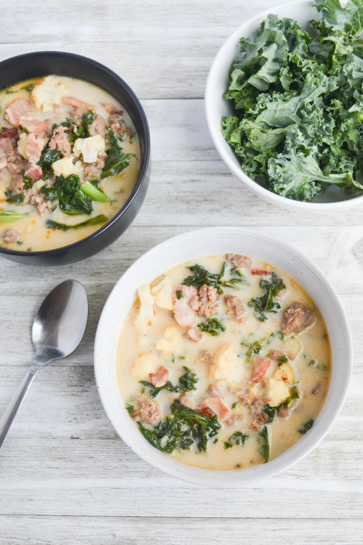 Keto Zuppa Toscana Soup - Hey Keto Mama