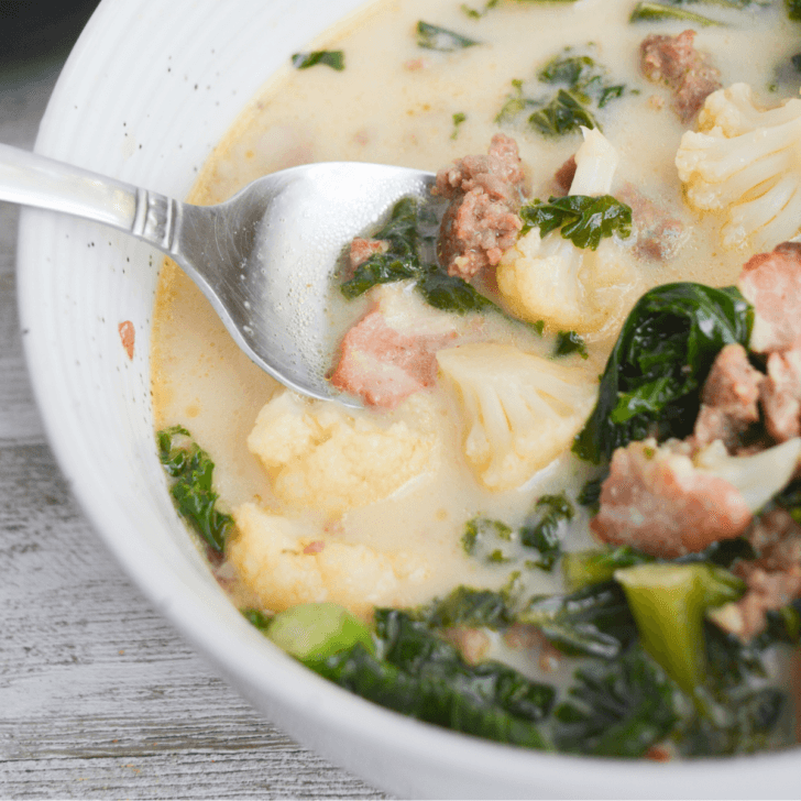 Keto Zuppa Toscana Soup Hey Keto Mama